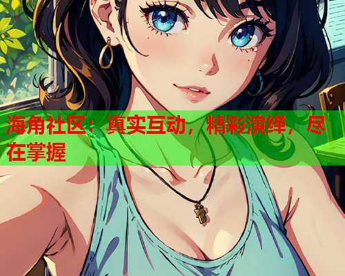 海角社区：真实互动，精彩演绎，尽在掌握